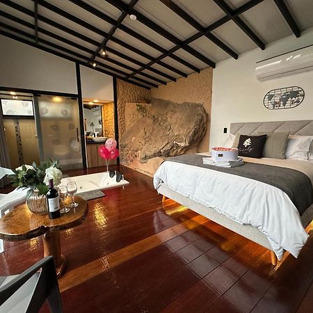 Vip Glamping Ruitoque, Hermosa Vista Флоридабланка Экстерьер фото