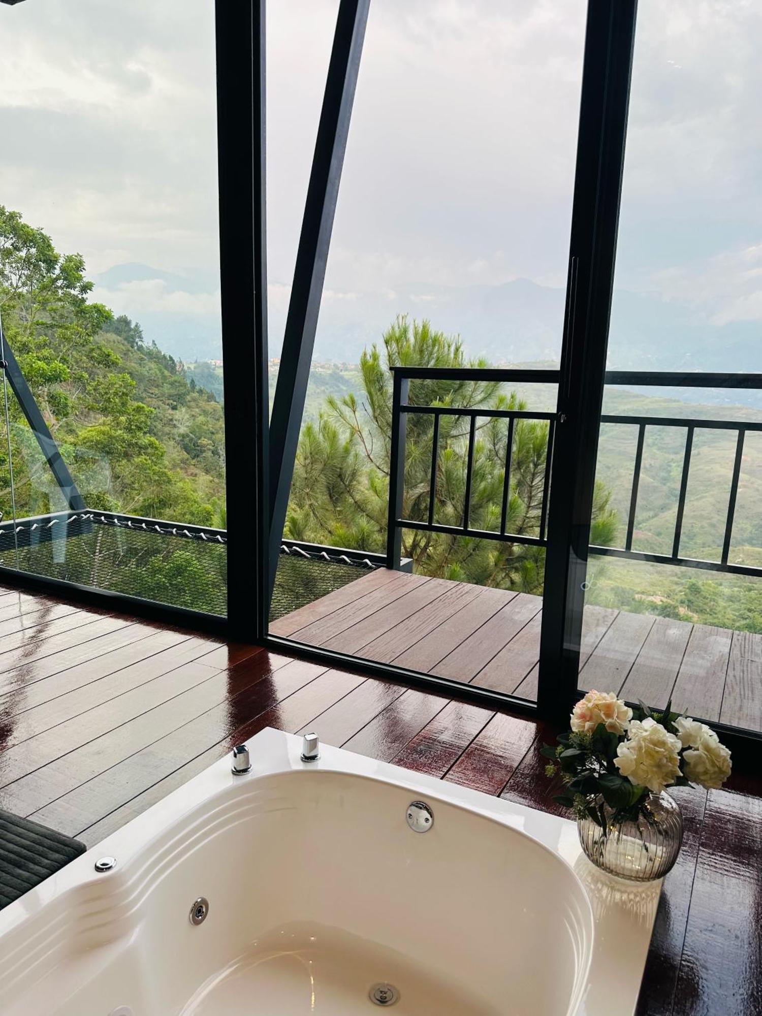 Vip Glamping Ruitoque, Hermosa Vista Флоридабланка Экстерьер фото